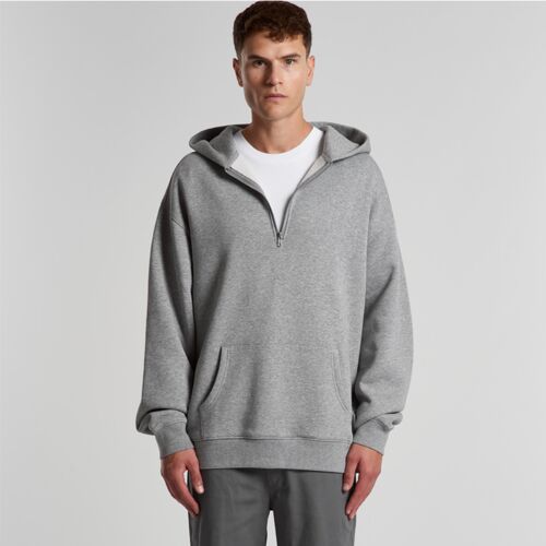 Mens Relax half Zip Hood Thumbnail