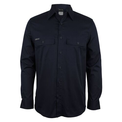 Mens Long Sleeve Stretch Work Shirt Thumbnail