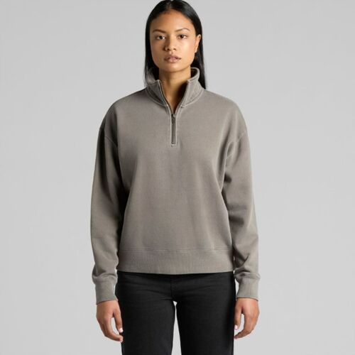 Womens Relax Faded Half Zip Thumbnail