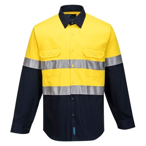 Hobart Hi-Vis Contrast Shirt Long Sleeve Thumbnail