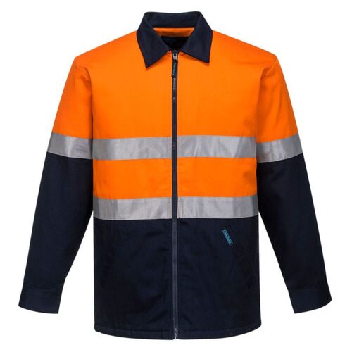 Hi Vis Contrast Insulated Work Jacket Thumbnail