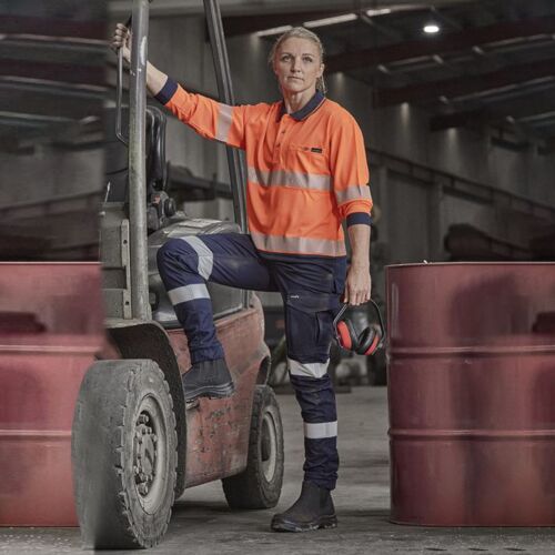 Womens Essential Stretch Taped Cargo Pant - Cuffed Thumbnail