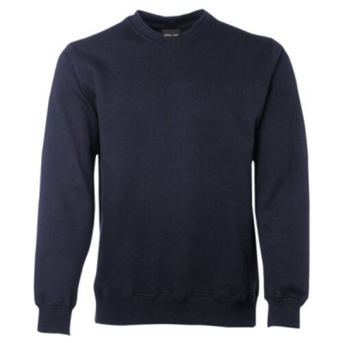 Mens V-Neck Fleecy Sweat Thumbnail