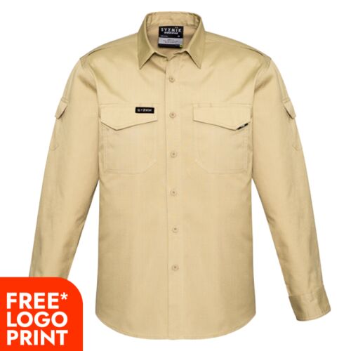 Mens Rugged Cooling Long Sleeve Shirt Thumbnail