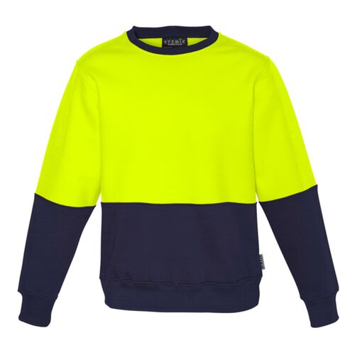 Unisex Hi Vis Crew Sweatshirt Thumbnail