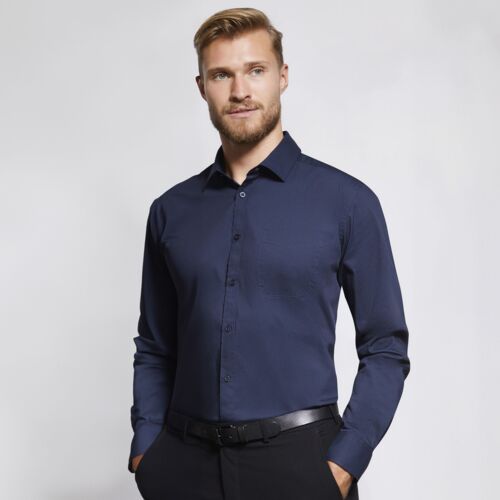 Mens Monaco Long Sleeve Shirt Thumbnail
