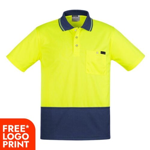 Mens Comfort Back Short Sleeves Polo  Thumbnail