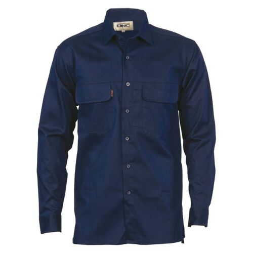 Mens Three Way Cool Breeze Work Shirt Long Sleeve  Thumbnail