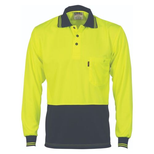 Hi Vis Two Tone Cool Breathe Polo Shirt Thumbnail