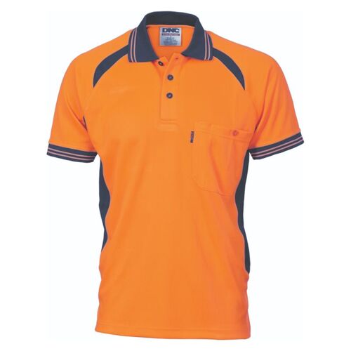 Cool Breeze Contrast Mesh Polo Thumbnail